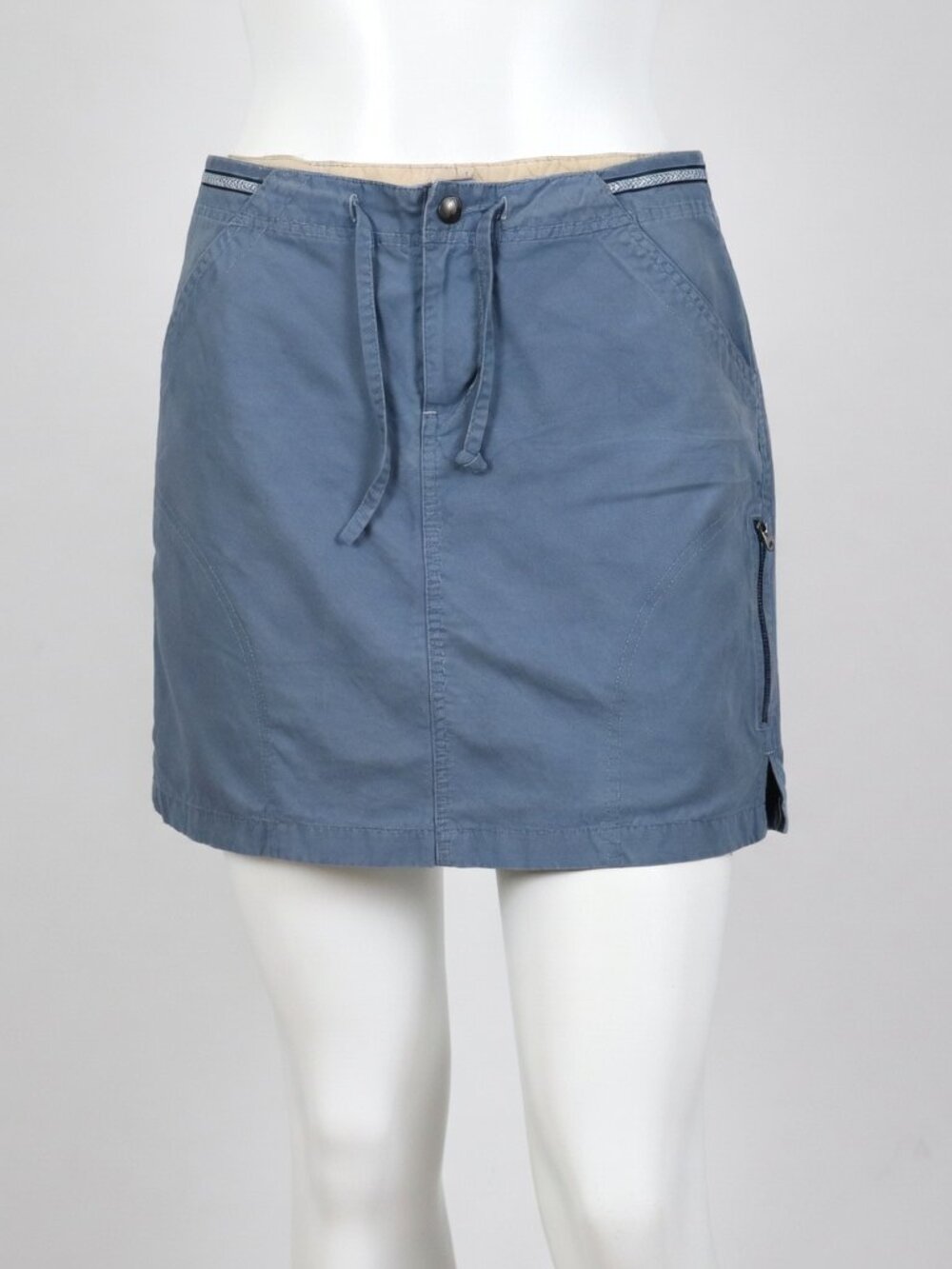 KÜHL Women's Vantage Skort Blue Hiking Outdoor Athletic Skirt Drawstring SZ S